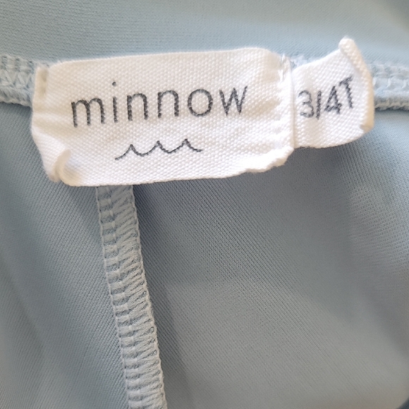 Minnow Unisex Peri Blue Rashguard - Picture 4 of 4